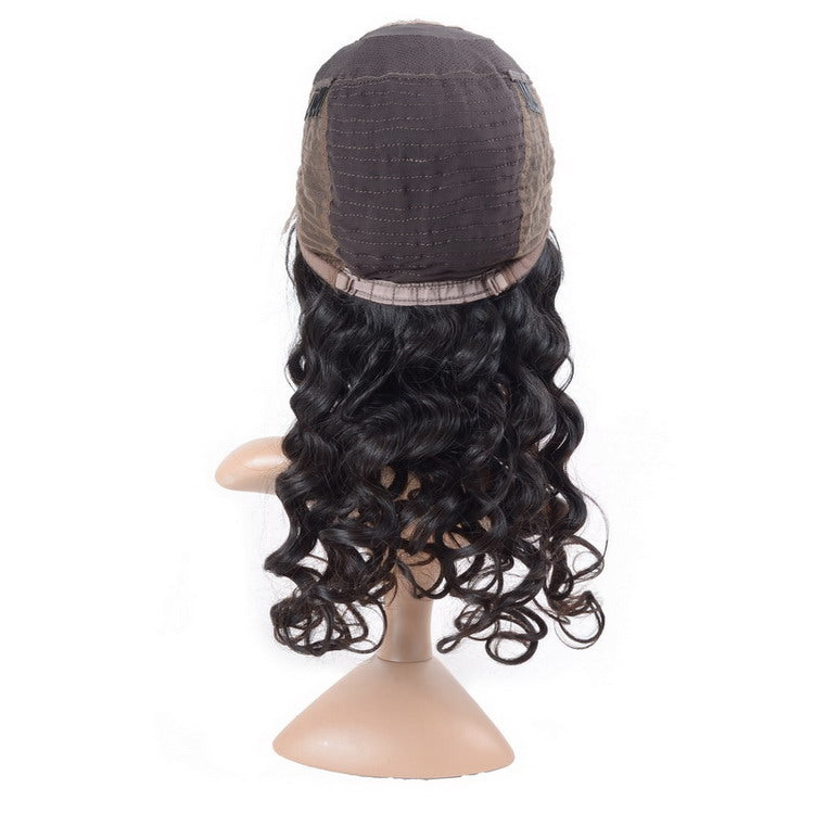 פאת ברזילאי בתולי גולמי תלתלים-קלוז'ר 5*5