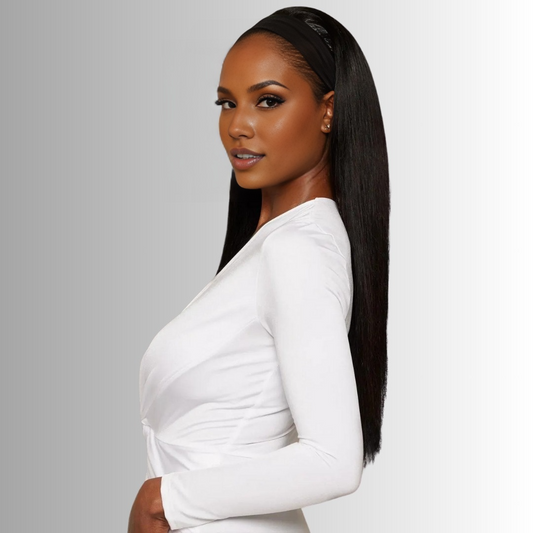 פאת סרט-שיער משי חלק פרמיום