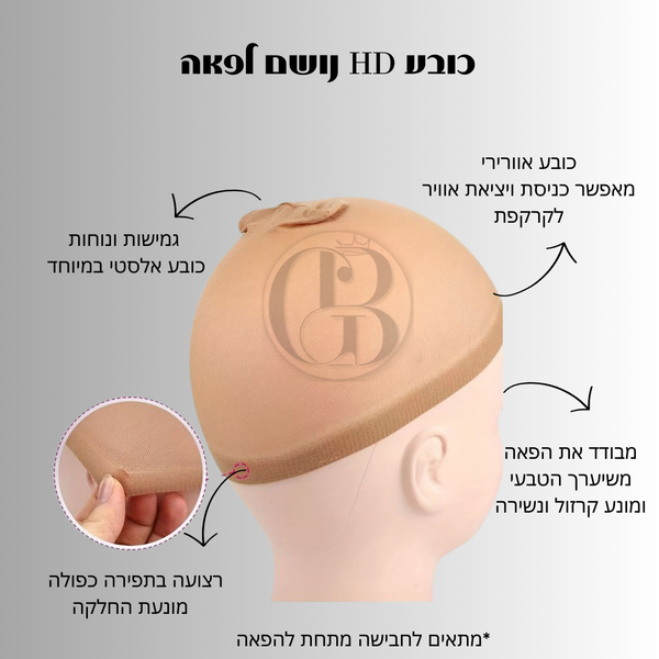 כובע HD נושם לפאה2X